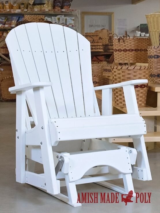 Amish Made Poly Adirondack 2' Glider