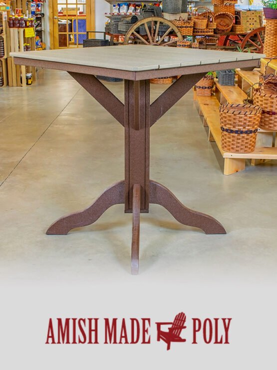 Amish Made Poly Bar Height Table