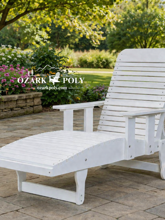 Chaise Lounge with Arms