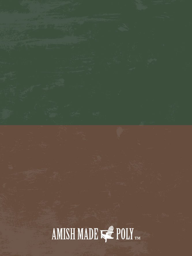 Woodland Green on Brown