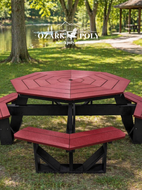 Octagon Poly Picnic Table
