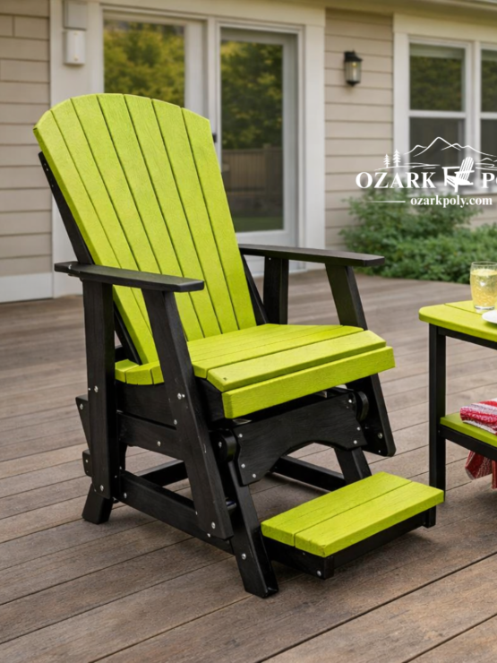 Counter Height Adirondack Glider Chair (Tall)